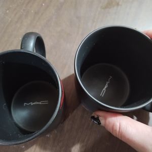 Rare set MAC cosmetics mugs
